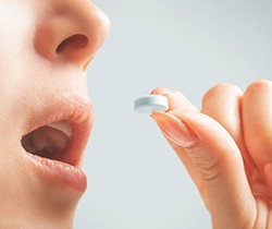 Oral conscious sedation works by taking a prescription sedative before your appointment